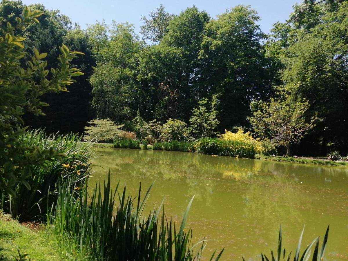 Chambre Le Notre Le Domaine Des Jardins De Bracquetuit Exterior foto